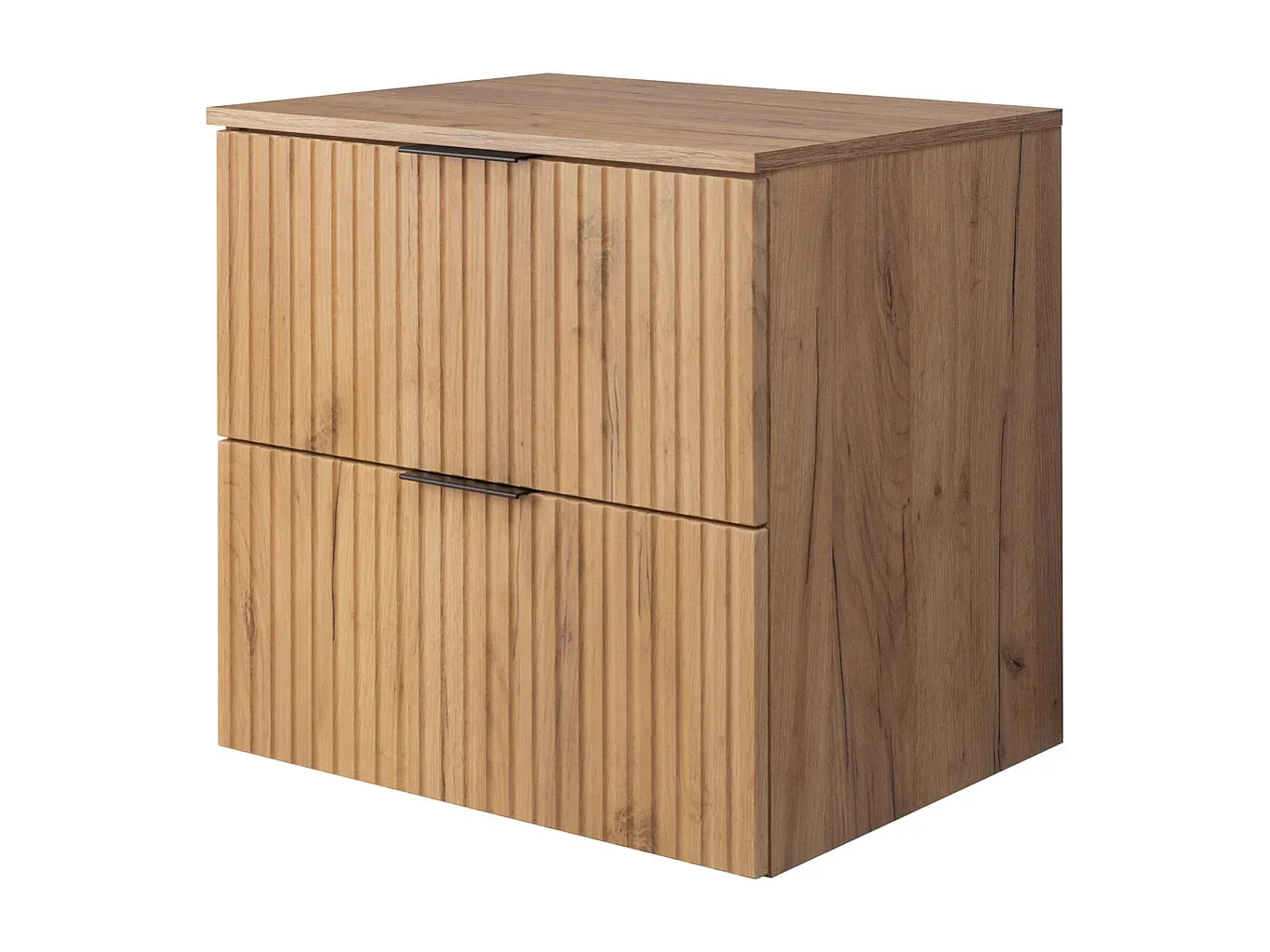 Moderne Badezimmerschrank Eiche Holzoptik-decoravito.com