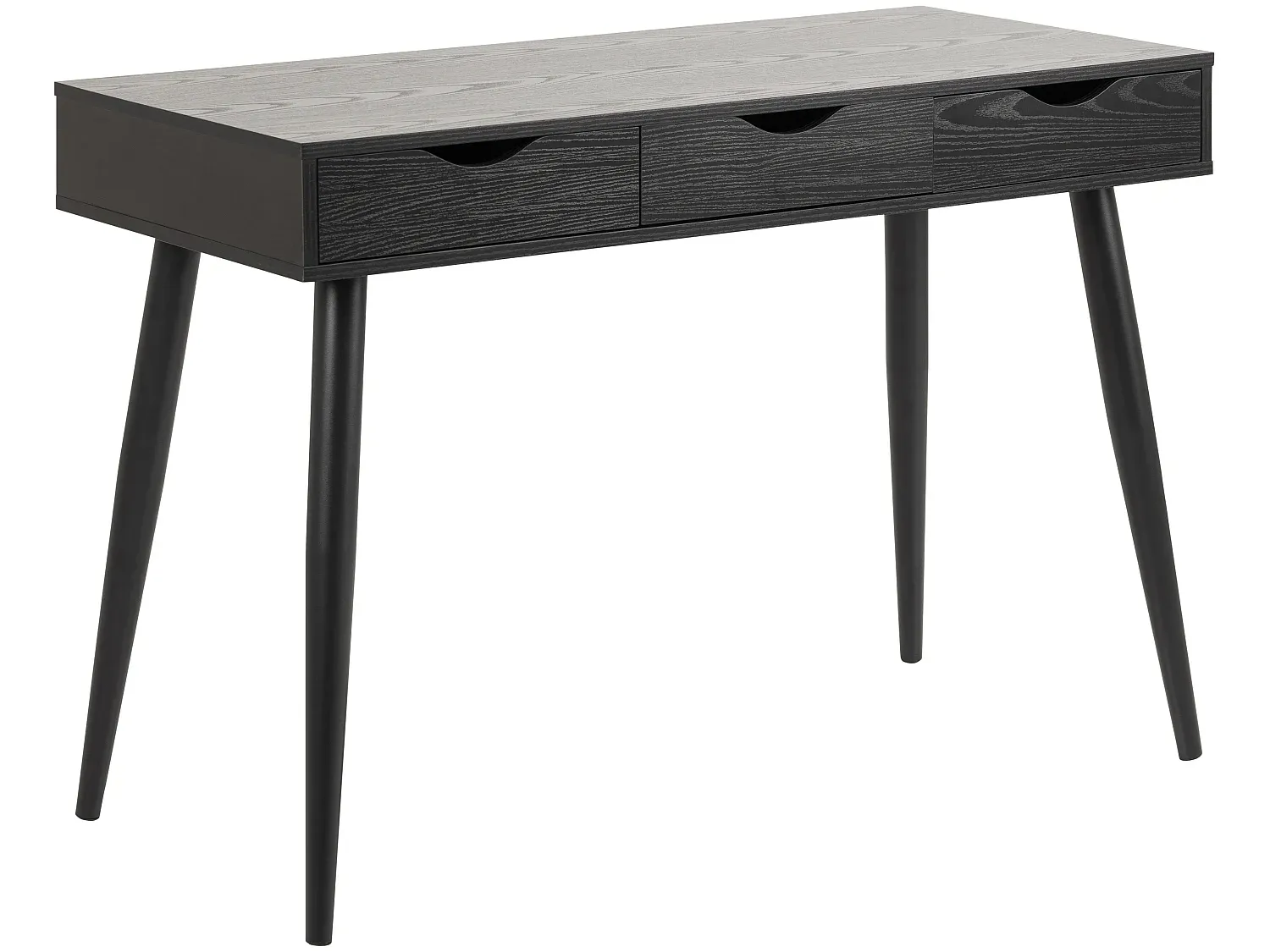 Moderner Schreibtisch mit Stauraum in Schwarz-decoravito.com