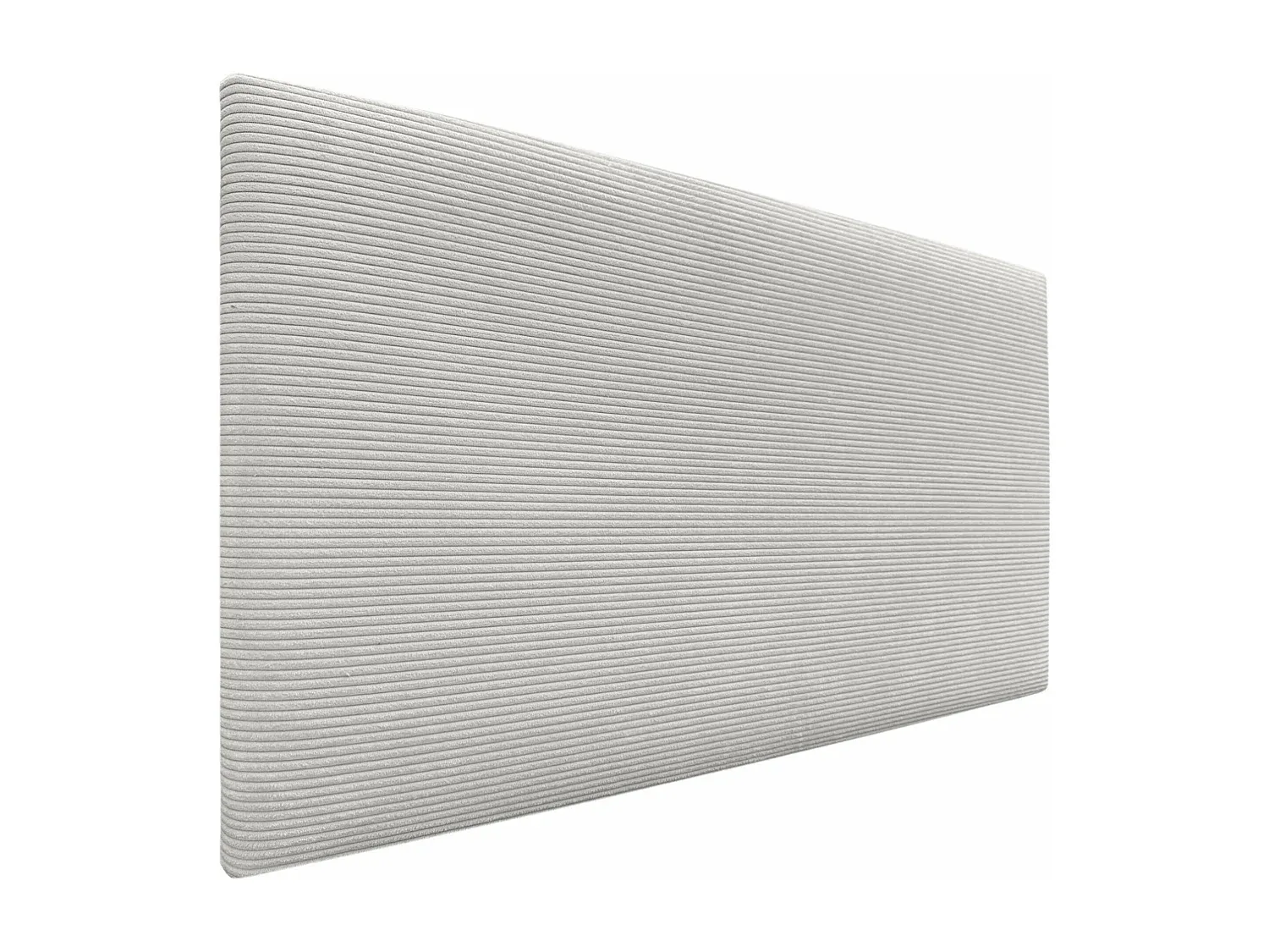 Modernes Kopfteil aus Stoff, 80x50 cm, knochenweiß-decoravito.com