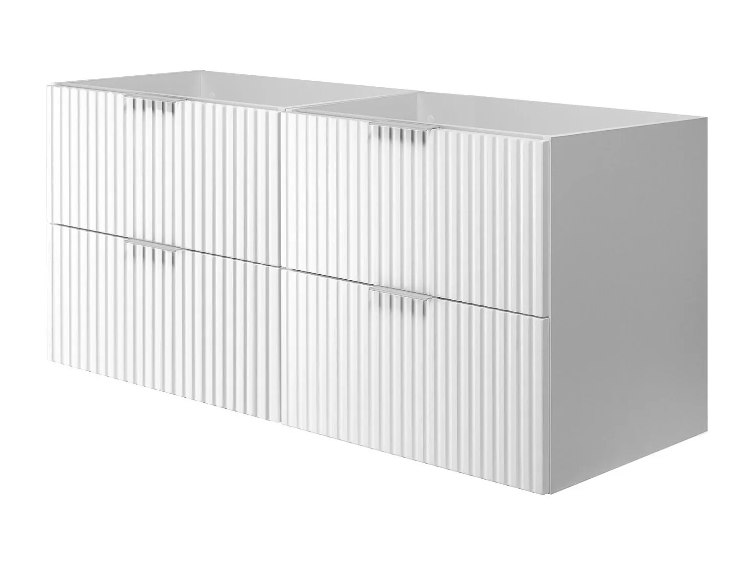 Moderner Waschbeckenschrank in Weiß mit Stauraum-decoravito.com