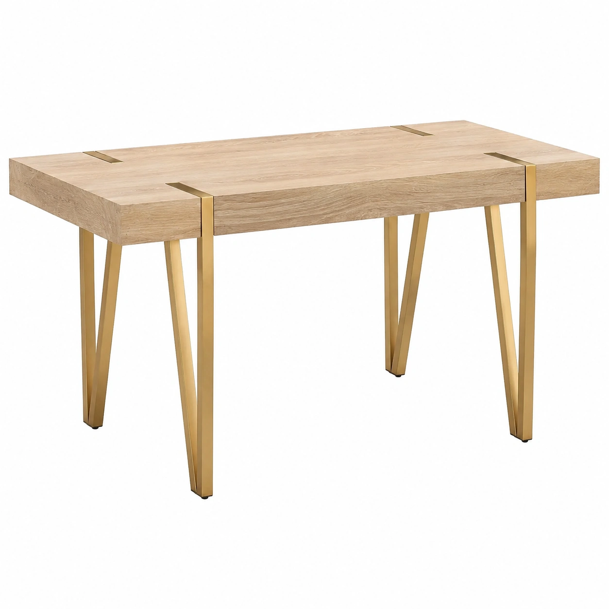 Escritorio minimalista Roble claro-loftmira