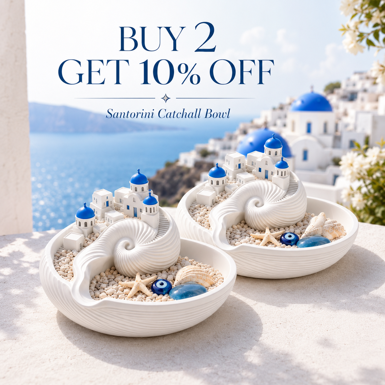🌊Last Day 60% OFF - Santorini Catchall Bowl