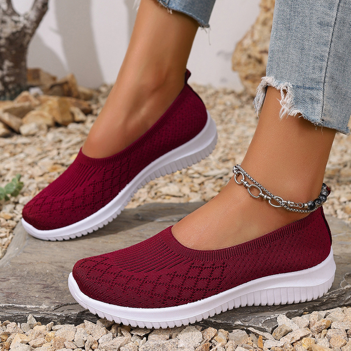 Women's Breathable Anti-Slip Orthopedic Shoes Comfort Arch Support Walking Sneakers - 50% Off Today Only