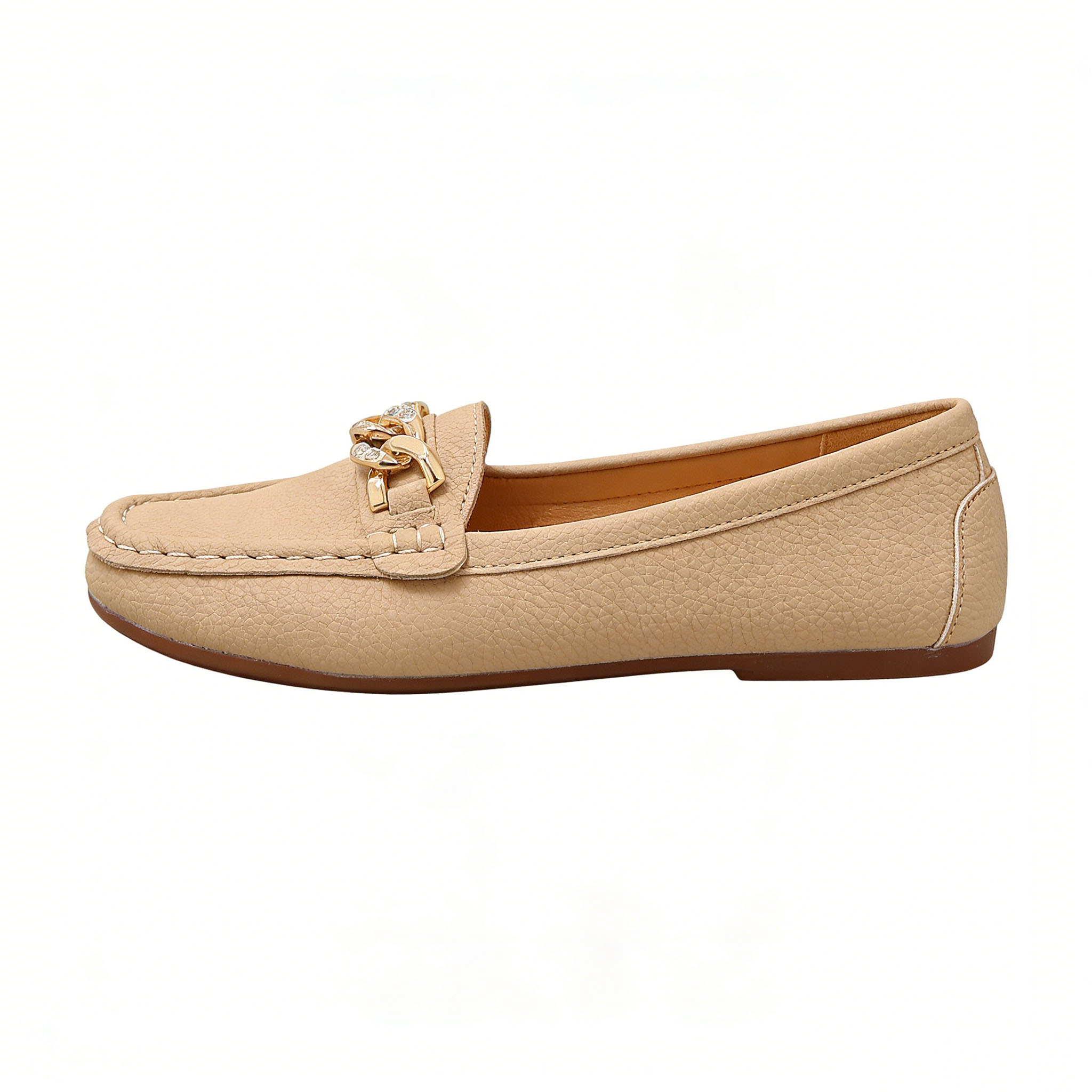 Women's Spring/Autumn Rhinestone Decor Flat Loafers