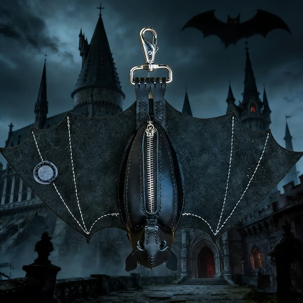 🔥 Up to 49% Off for a Limited Time💥Leather Bat Coin Purse🦇