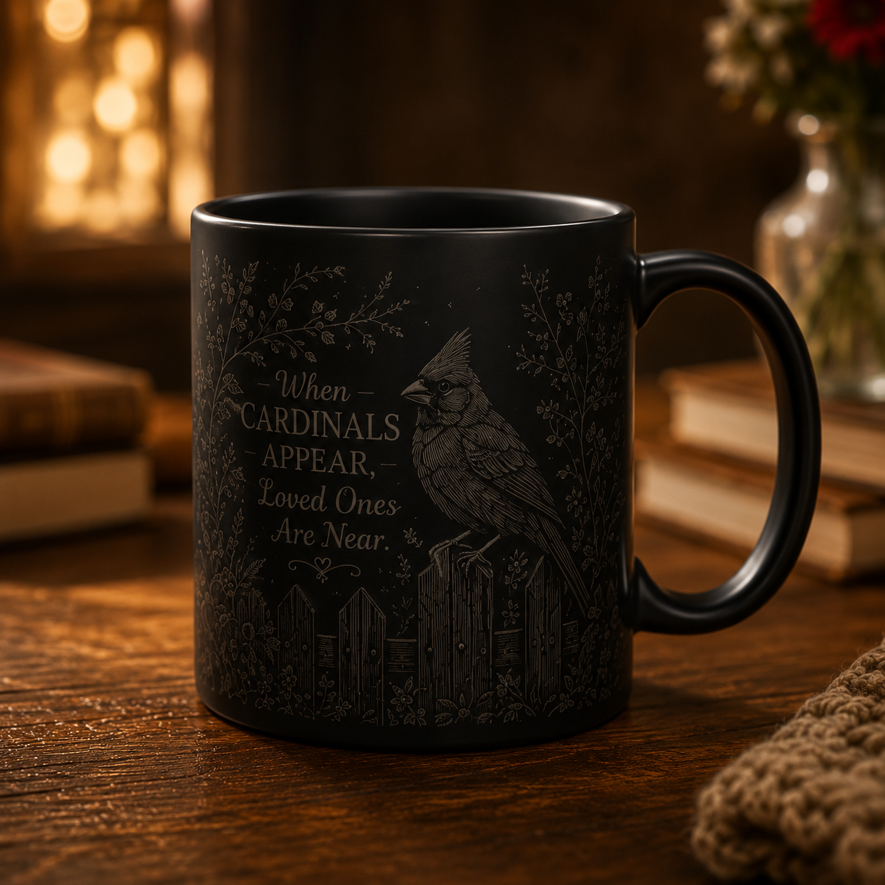 ❤️✨ Cardinal Heaven Signs Color Changing Mug ✨🕊️