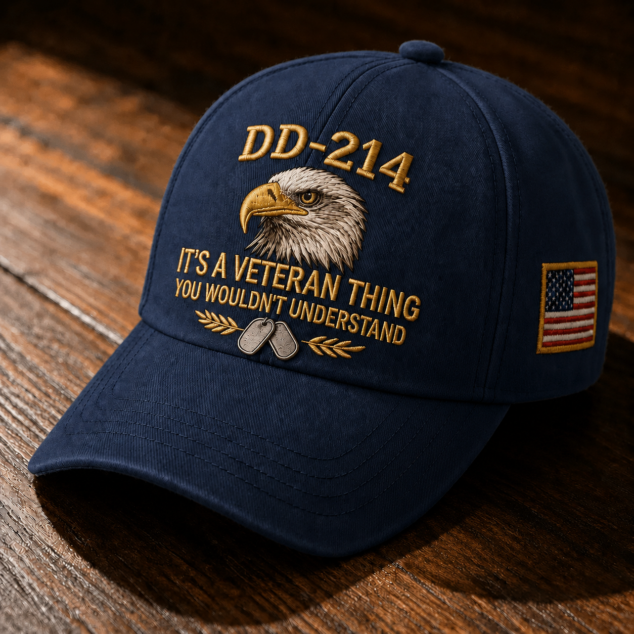 DD-214 Veteran Cap - “IT'S A VETERAN THING YOU WOULDN'T UNDERSTAND”🎁 