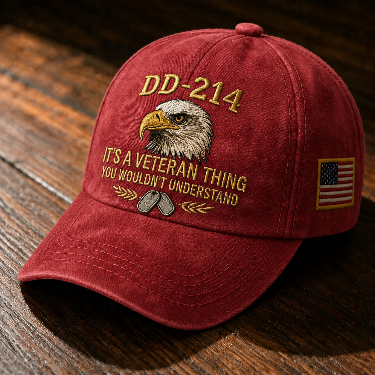 DD-214 Veteran Cap - “IT'S A VETERAN THING YOU WOULDN'T UNDERSTAND”🎁 