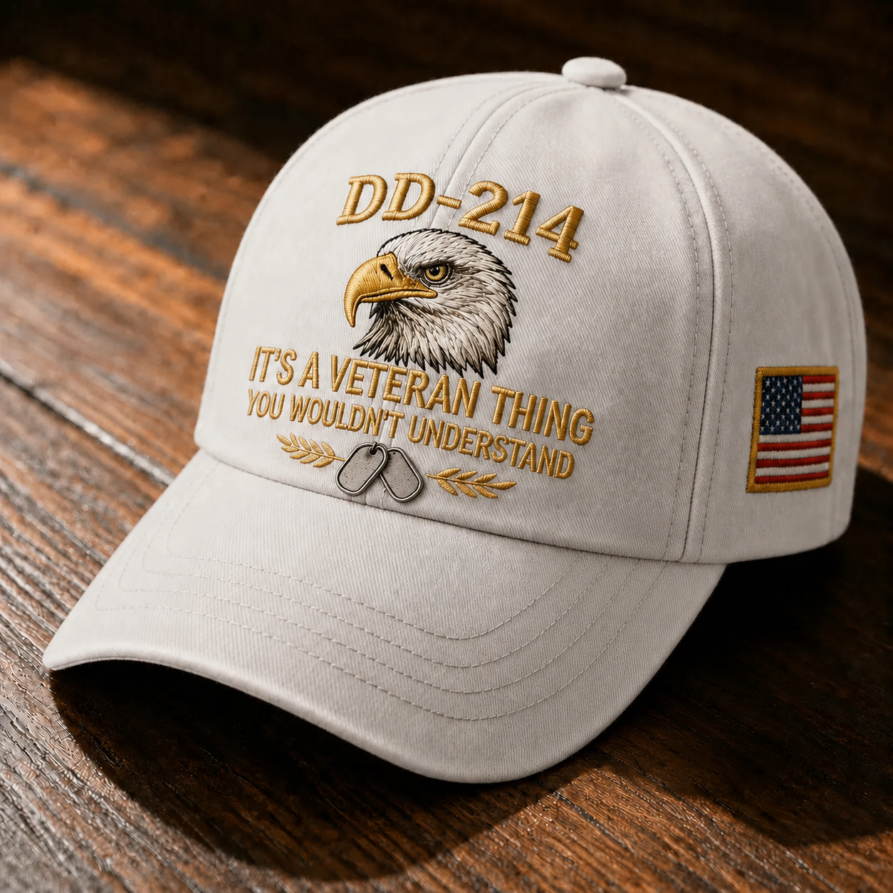 DD-214 Veteran Cap - “IT'S A VETERAN THING YOU WOULDN'T UNDERSTAND”🎁 