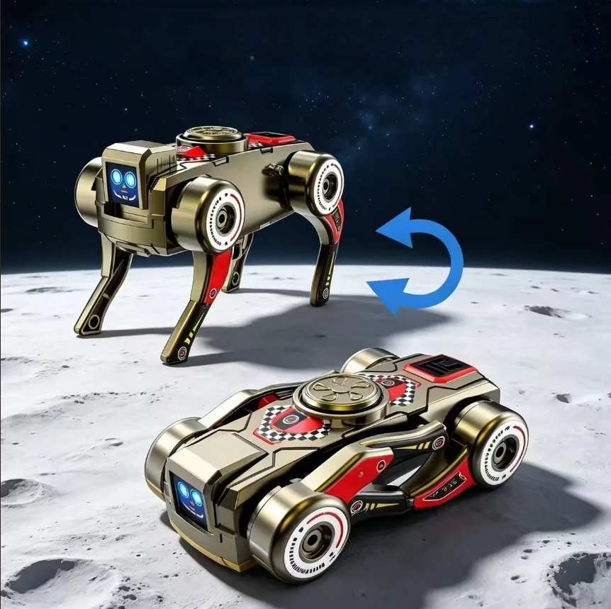 Rotating Mechanical Deforming Dog🤖