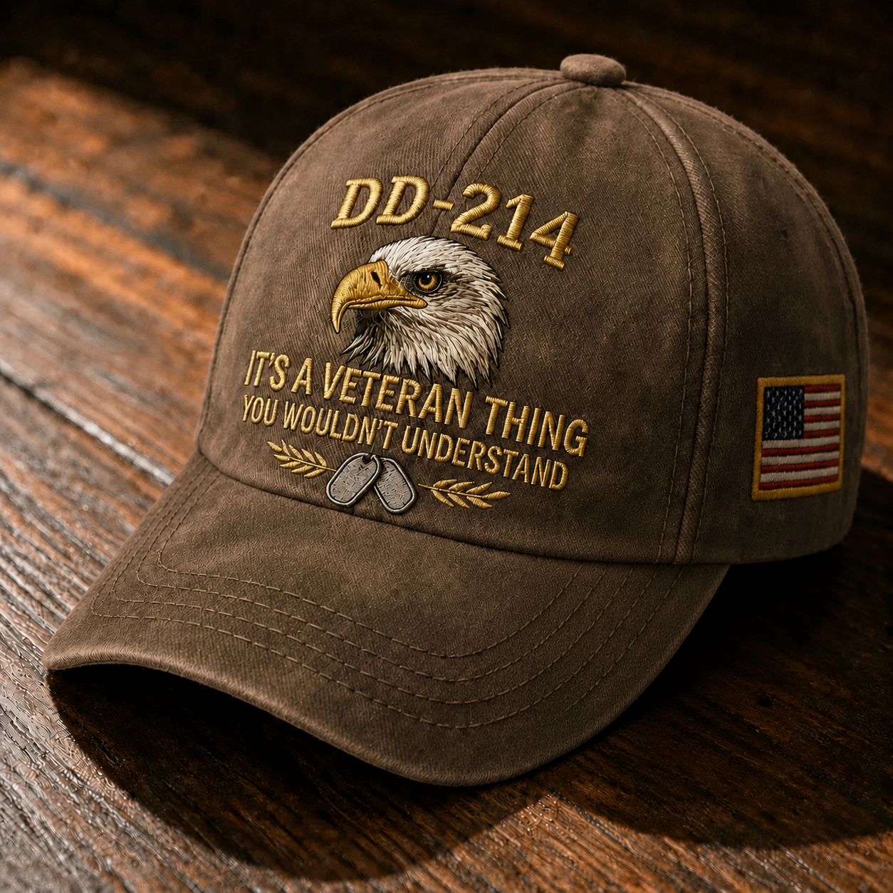 DD-214 Veteran Cap - “IT'S A VETERAN THING YOU WOULDN'T UNDERSTAND”🎁 