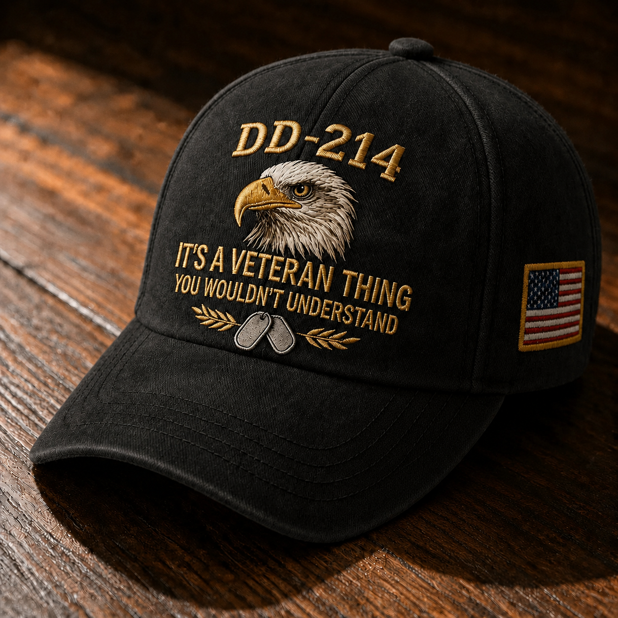 DD-214 Veteran Cap - “IT'S A VETERAN THING YOU WOULDN'T UNDERSTAND”🎁 