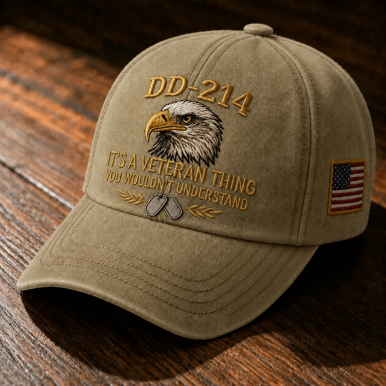 DD-214 Veteran Cap - “IT'S A VETERAN THING YOU WOULDN'T UNDERSTAND”🎁 