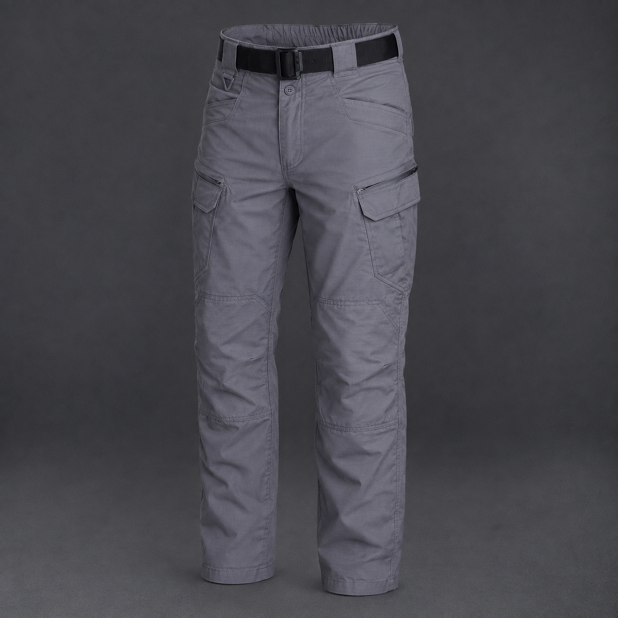 Lightweight Waterproof Ripstop Pants With 6 Pockets, Elastic Waistband-Unisex Stretch Fit