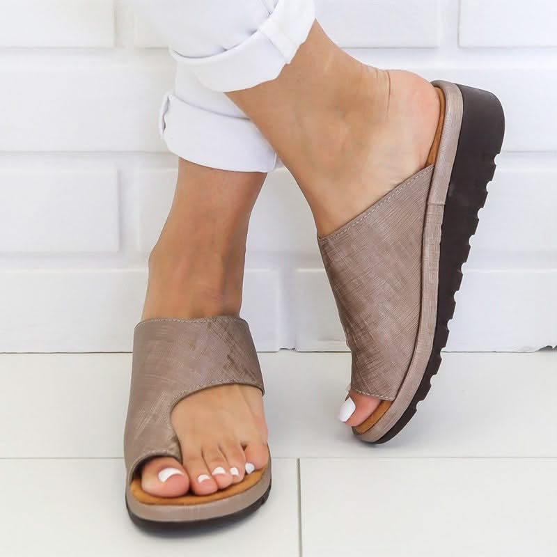 HexoBunion™ Orthopedic Bunion Corrector Sandals, Comfort Non-slip Flat Foot Support Shoes
