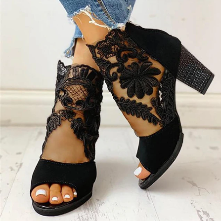 Orthopaedic High Heel Sandals