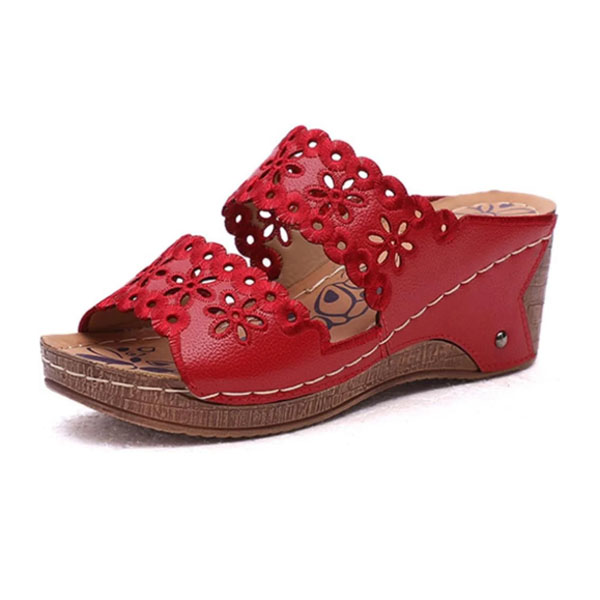 Women's Comfort Wedge Slide Sandals For Summer Walking