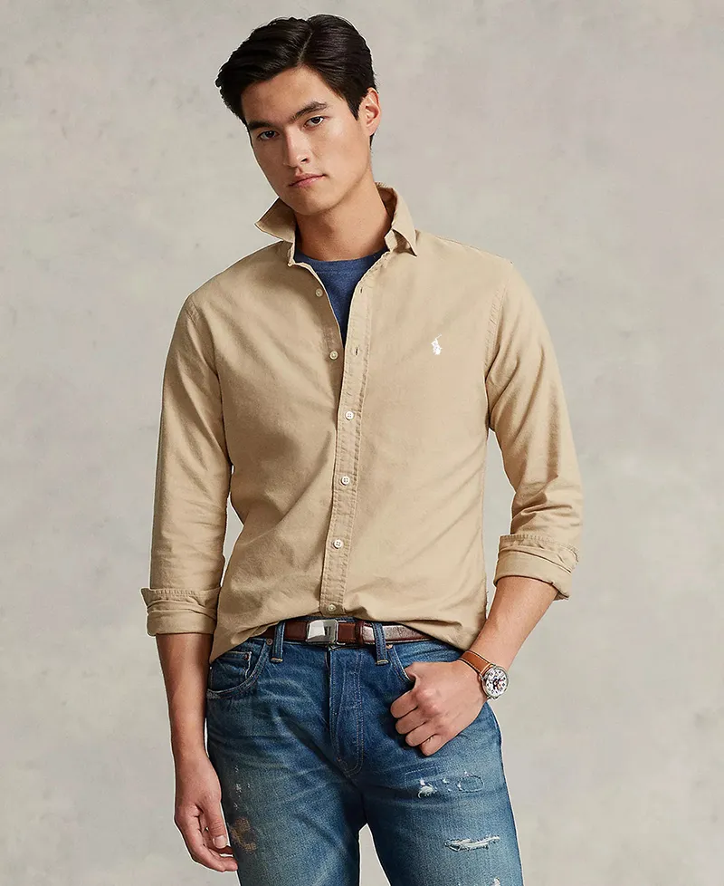 ⚡24-HOUR FLASH SALE 🔥16-PACK ONLY $32 - Men's Garment-Dyed Oxford Shirt