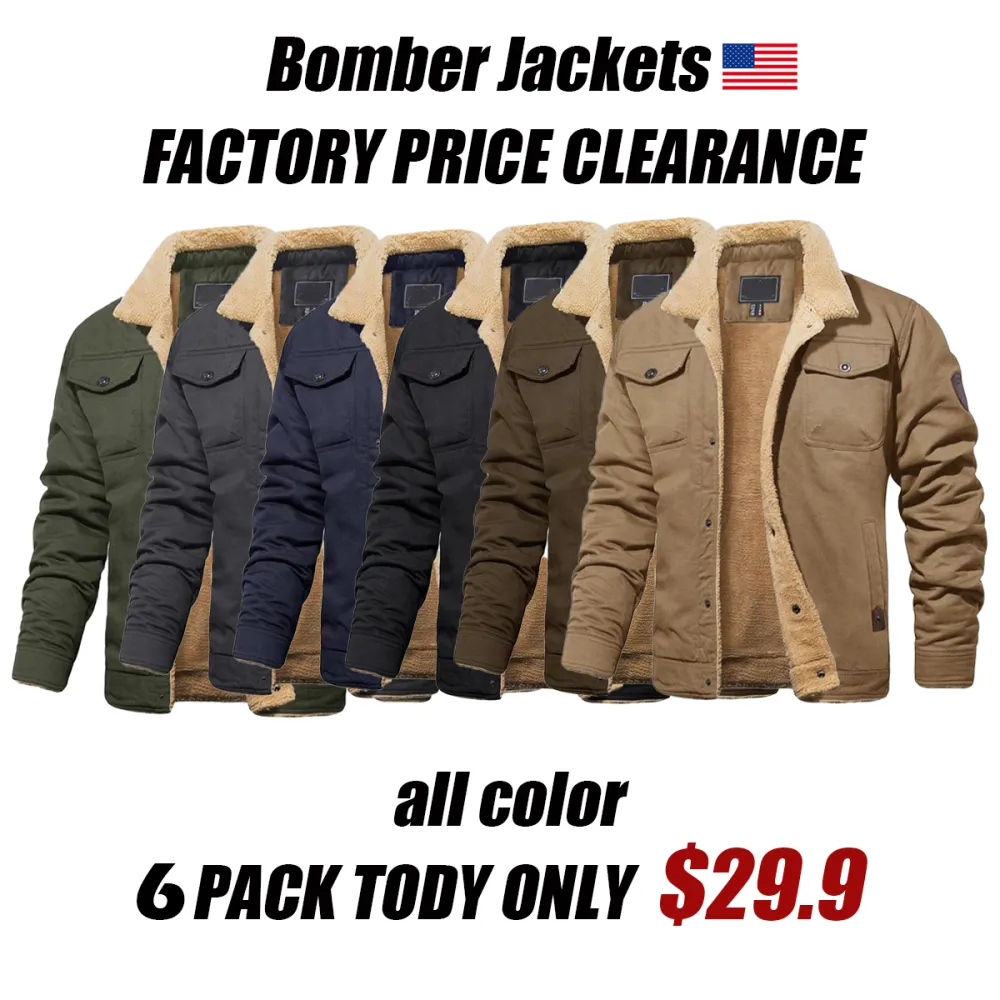 Men’s Sherpa-Lined Winter Jacket – Built for Warmth. Made for Adventure. 🔥 50% OFF Today Only!