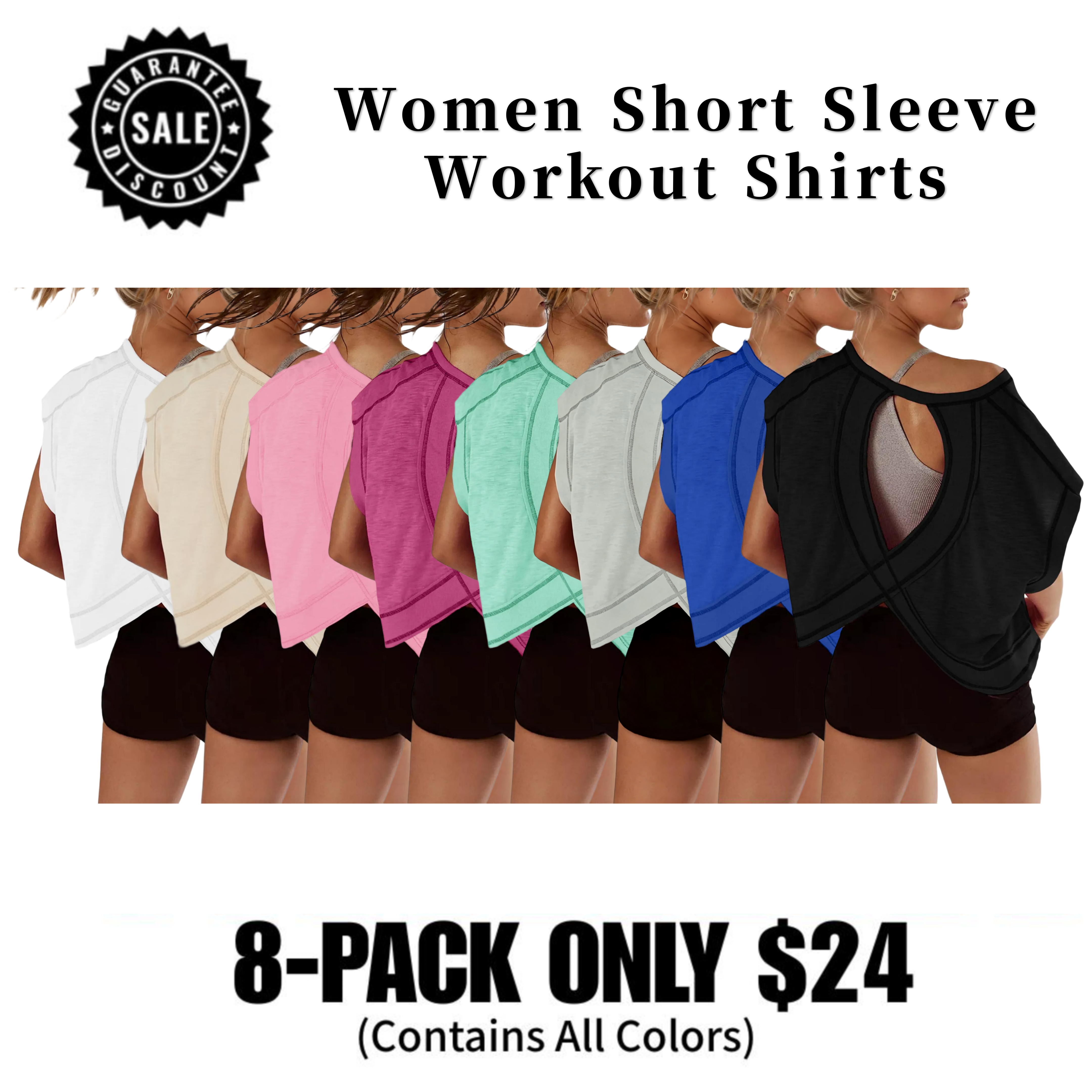 Women's Short Sleeve Workout Shirts