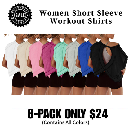 Women's Short Sleeve Workout Shirts