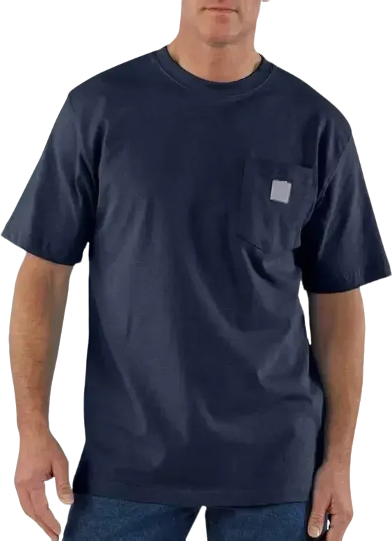 CHT Men's K87&K126 Workwear Loose Fit Heavyweight Short-Sleeve Pocket T-Shirt