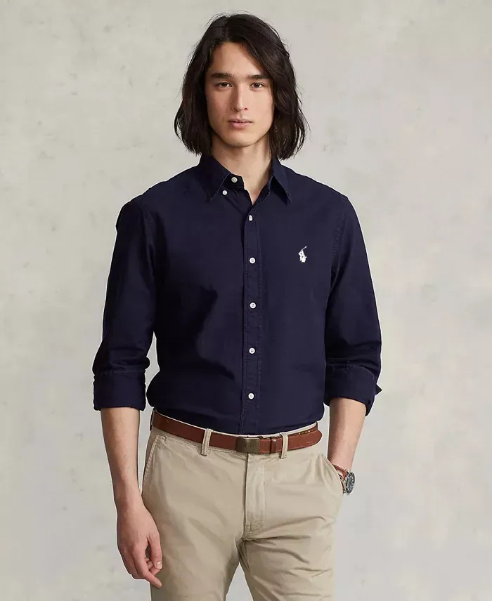 ⚡24-HOUR FLASH SALE 🔥16-PACK ONLY $32 - Men's Garment-Dyed Oxford Shirt