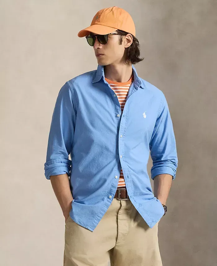 ⚡24-HOUR FLASH SALE 🔥16-PACK ONLY $32 - Men's Garment-Dyed Oxford Shirt