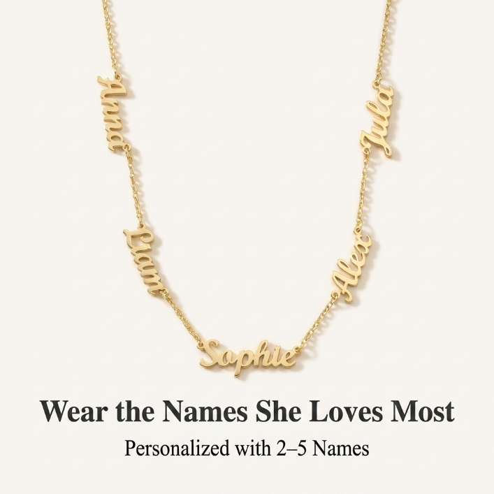 Personalized Family Name Necklace