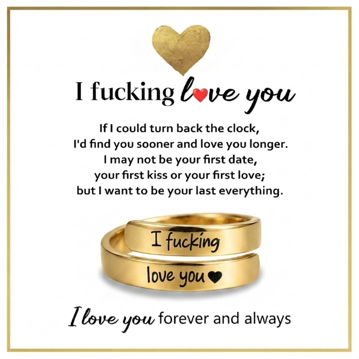 I F♡cking Love You Ring