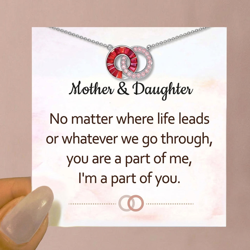Custom Linking Birthstone Necklace