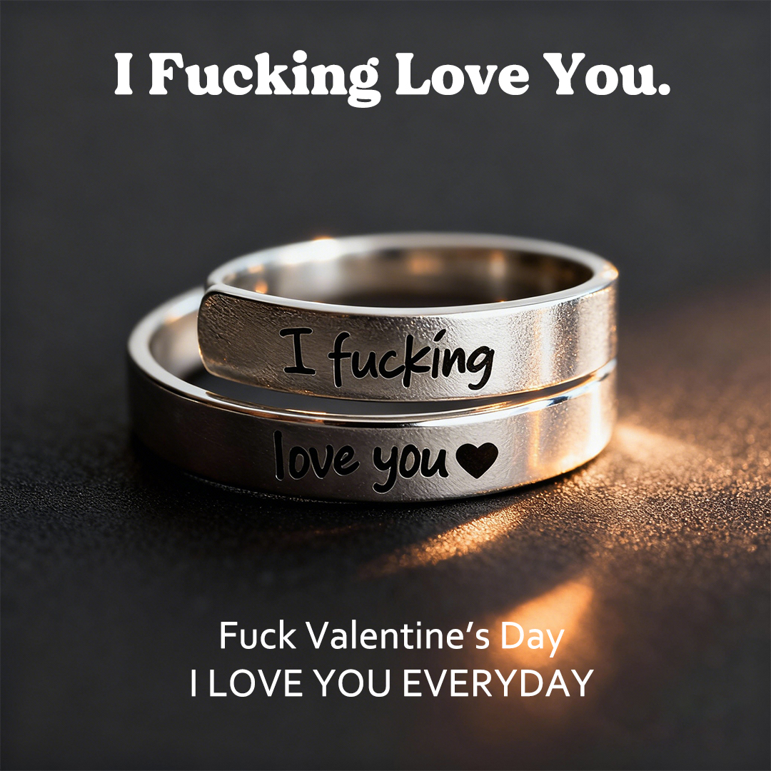 I F♡cking Love You Ring