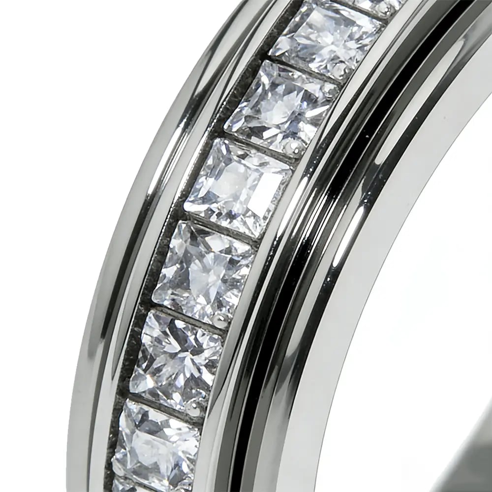 ⏰Limited Stock 49% OFF - 🎀✨Anti-Anxiety Titanium Steel Spinner Ring for Men & Women