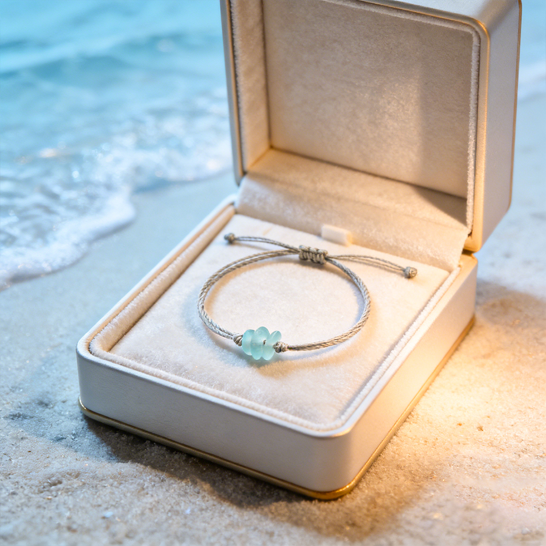 Soul Sister Sea Glass Set Bracelet