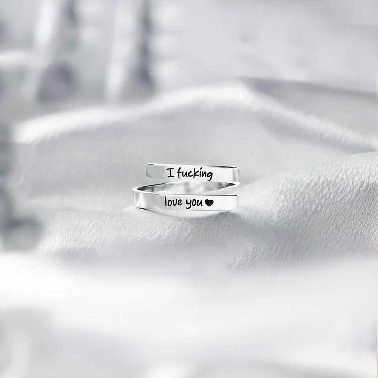 I F♡cking Love You Ring