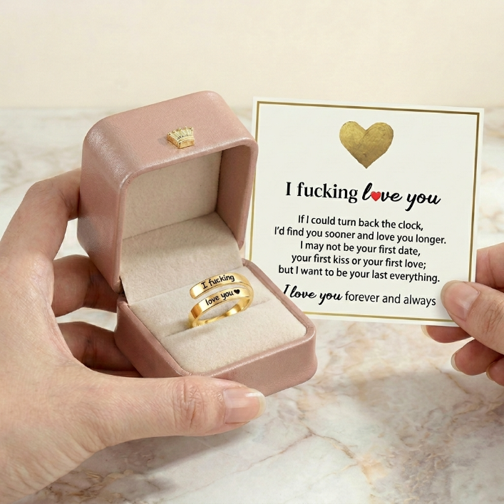 I F♡cking Love You Ring