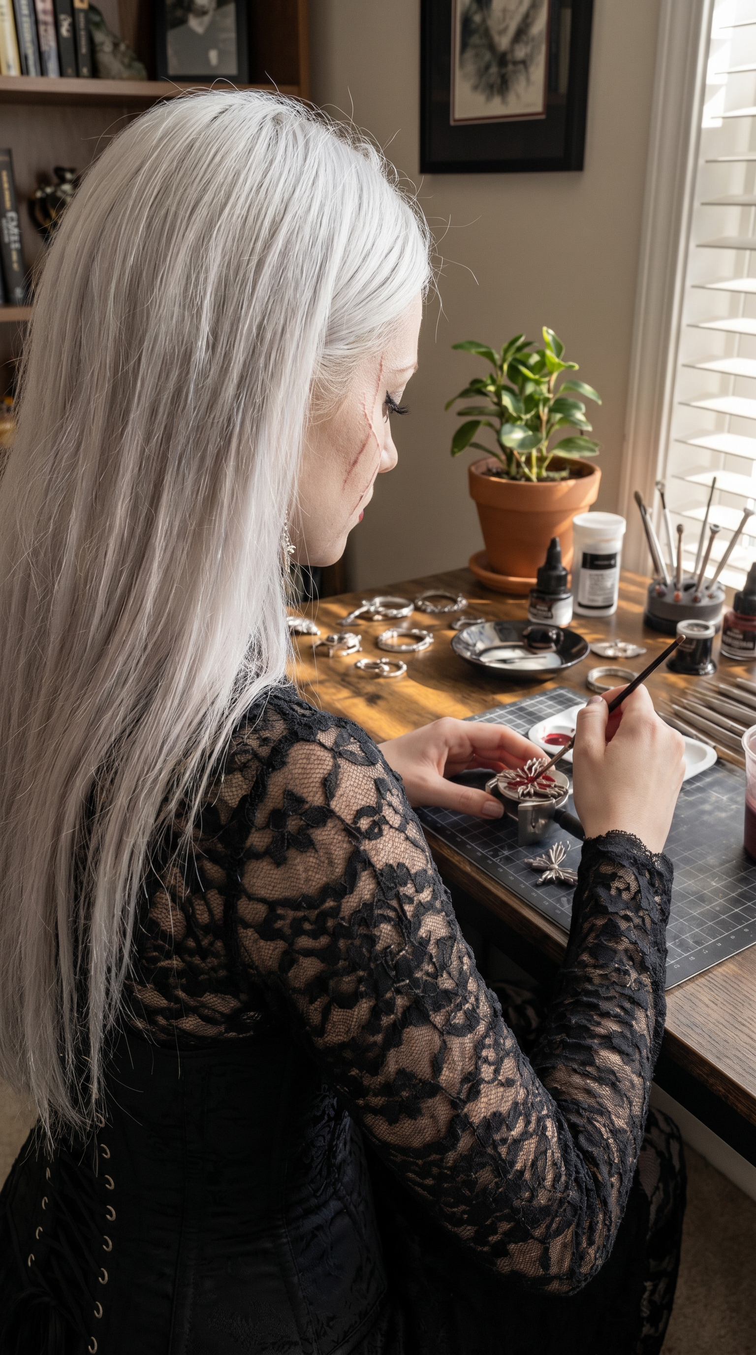 Handmade Gothic Rings