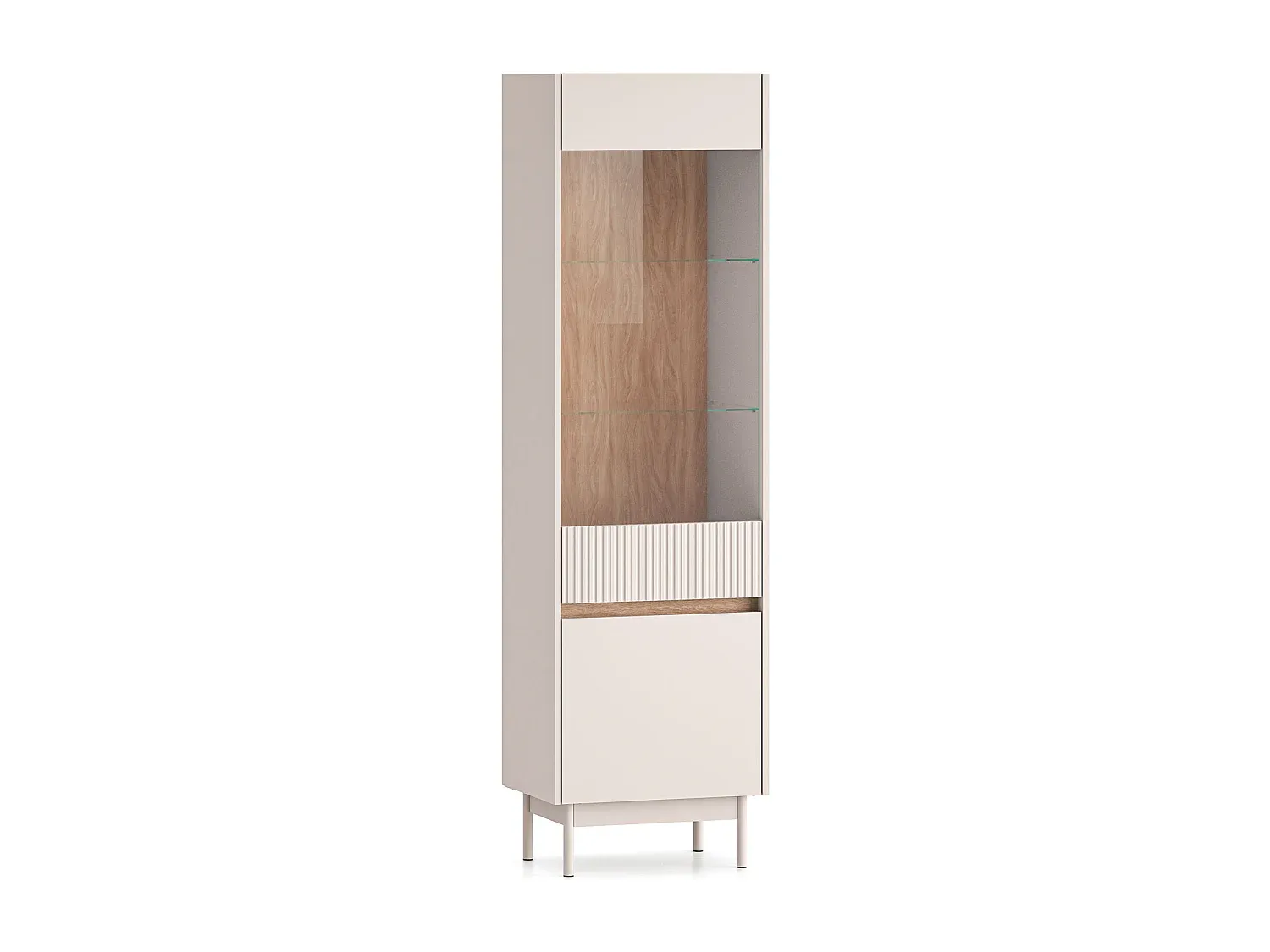 Wohnzimmer und Flur,Wohnzimmermöbel,Vitrinenschrank-HOMAVIRO