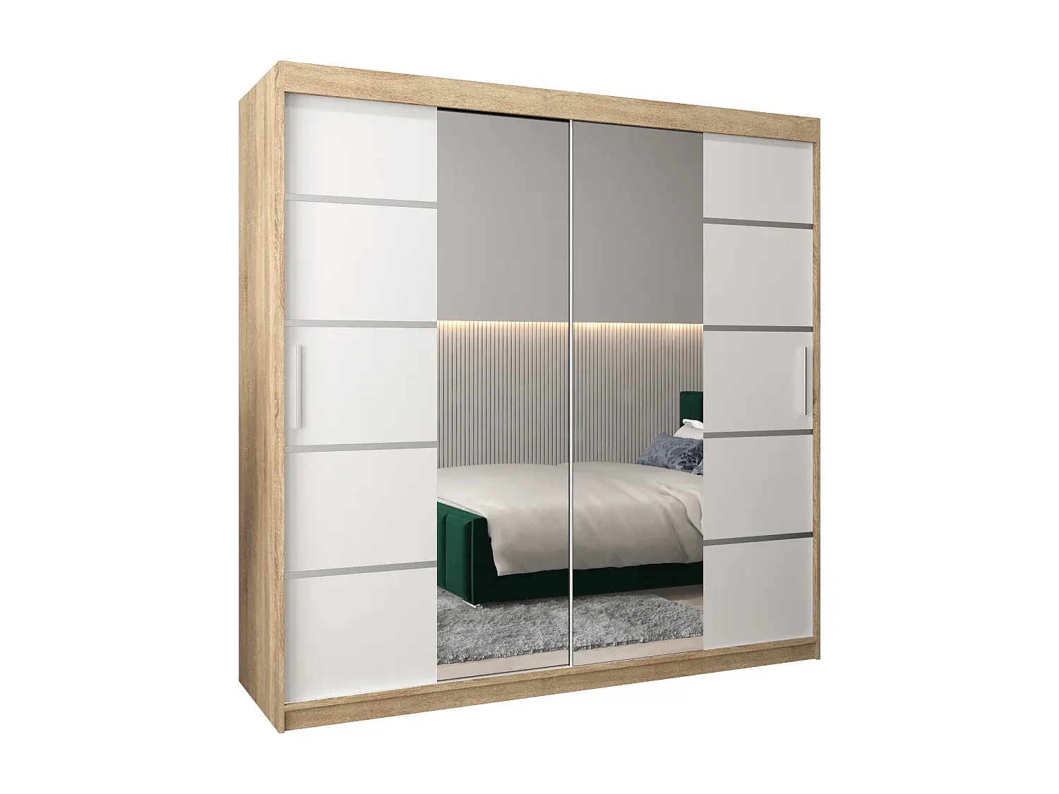 Schlafzimmer,Schlafzimmermöbel,Kleiderschrank-HOMAVIRO