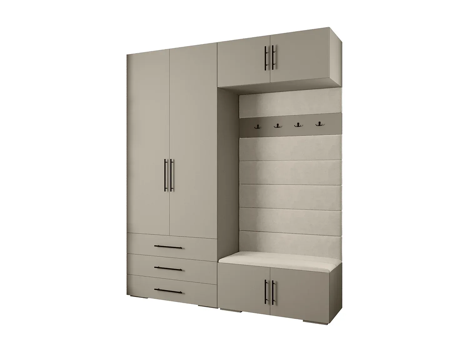 Schlafzimmer,Schlafzimmermöbel,Kleiderschrank-HOMAVIRO