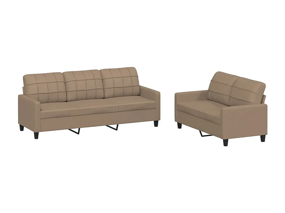 Sofa & Sessel,Wohnzimmergarnitur,Couchgarnitur ohne Schlaffunktion-HOMAVIRO