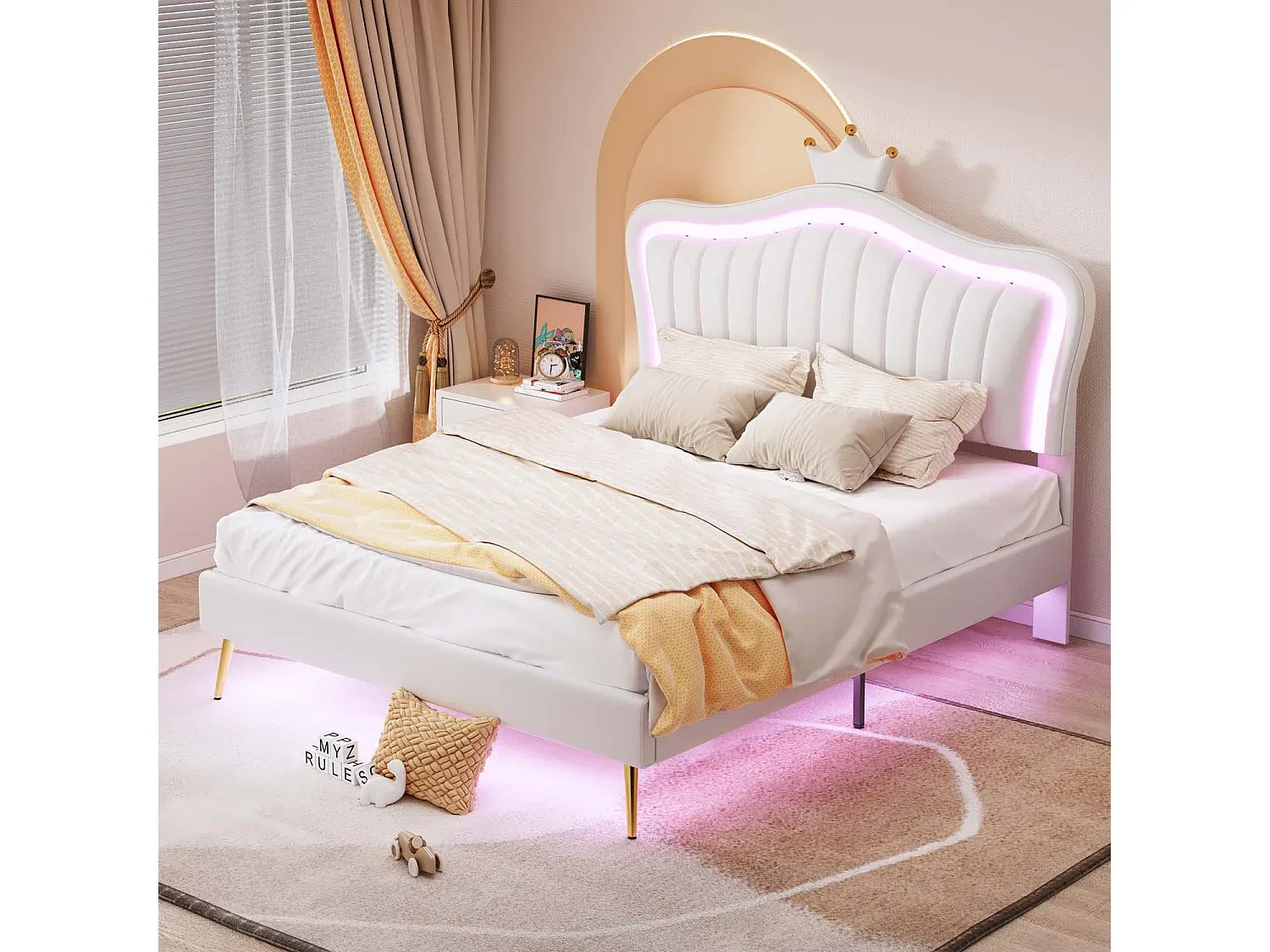 Schlafzimmer,Bereich Bett,Bettrahmen-HOMAVIRO