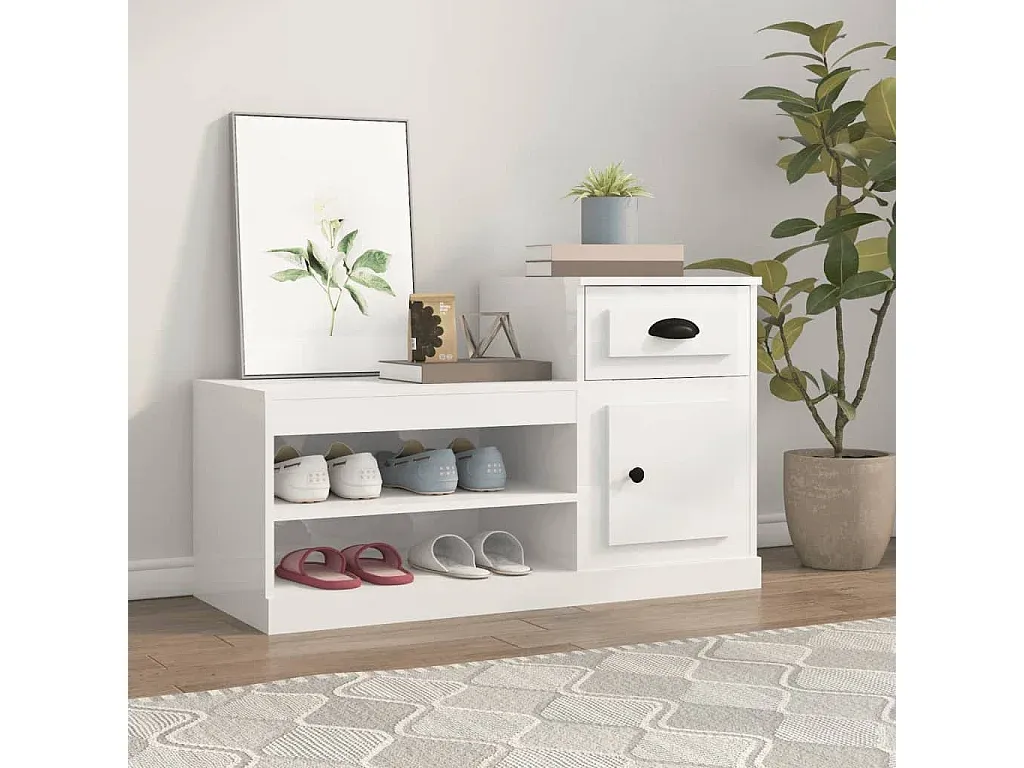 Wohnzimmer und Flur,Bereich Flurmöbel und Ordnungshelfer,Schuhschrank-HOMAVIRO