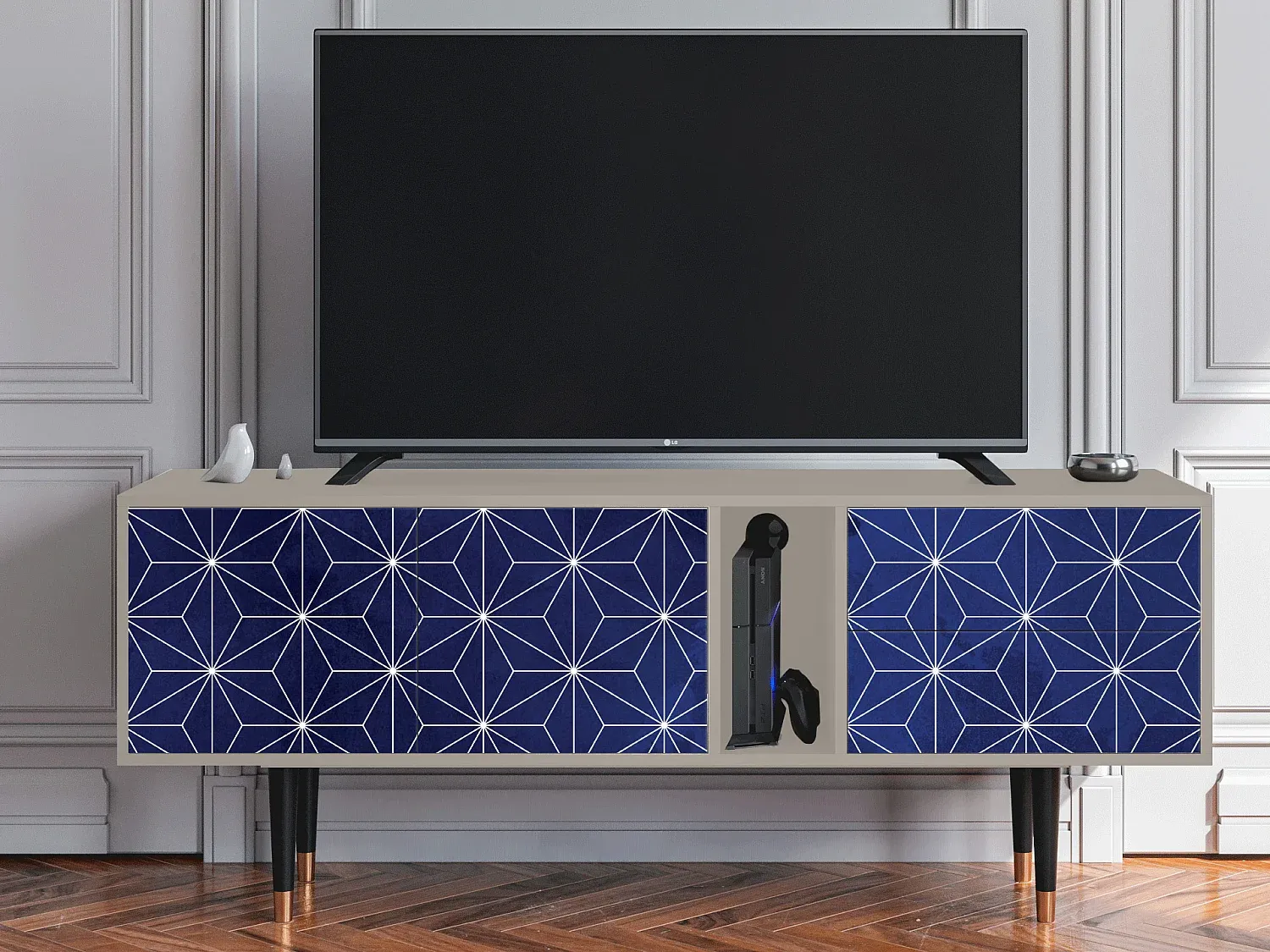 Wohnzimmer und Flur,Wohnzimmermöbel,TV-Board-HOMAVIRO