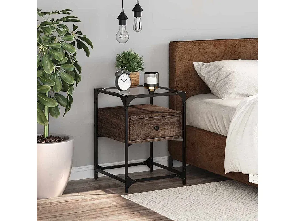 Schlafzimmer,Schlafzimmermöbel,Nachttisch-HOMAVIRO