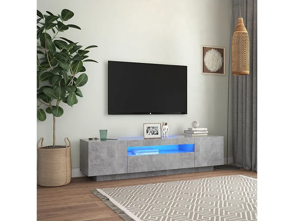 Wohnzimmer und Flur,Wohnzimmermöbel,TV-Board-HOMAVIRO