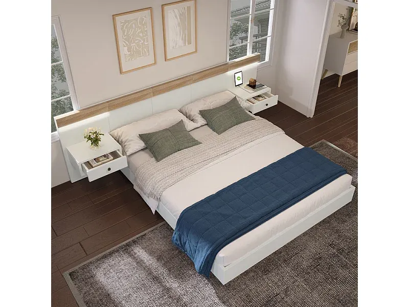 Schlafzimmer,Bereich Bett,Bettrahmen-HOMAVIRO