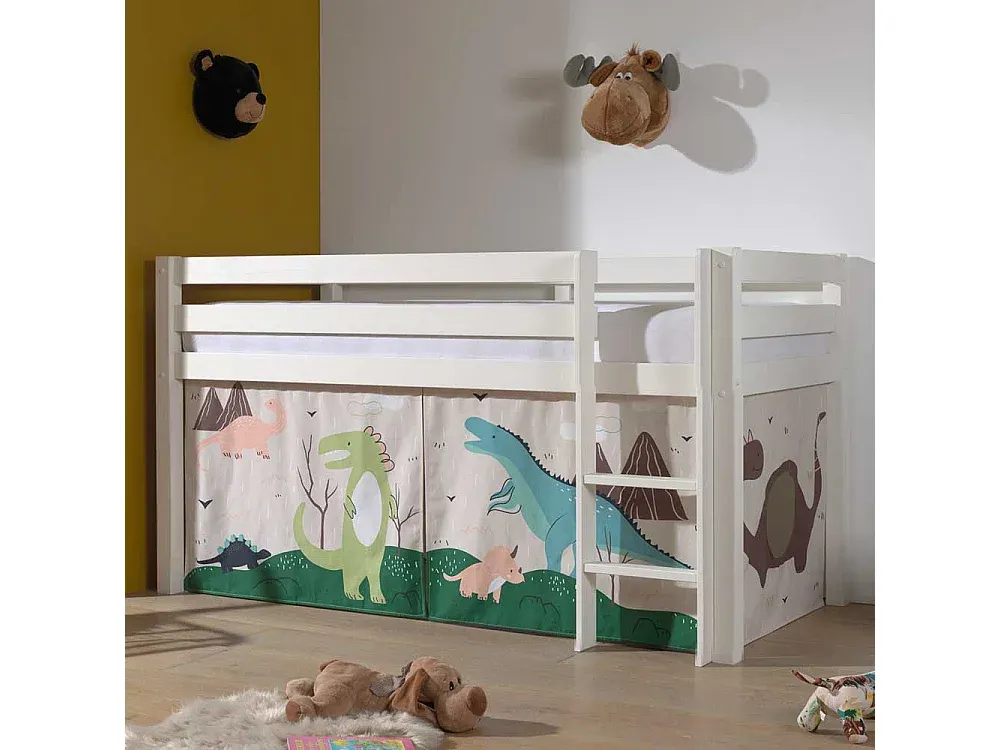 Schlafzimmer,Bereich Bett,Halbhochbett-HOMAVIRO
