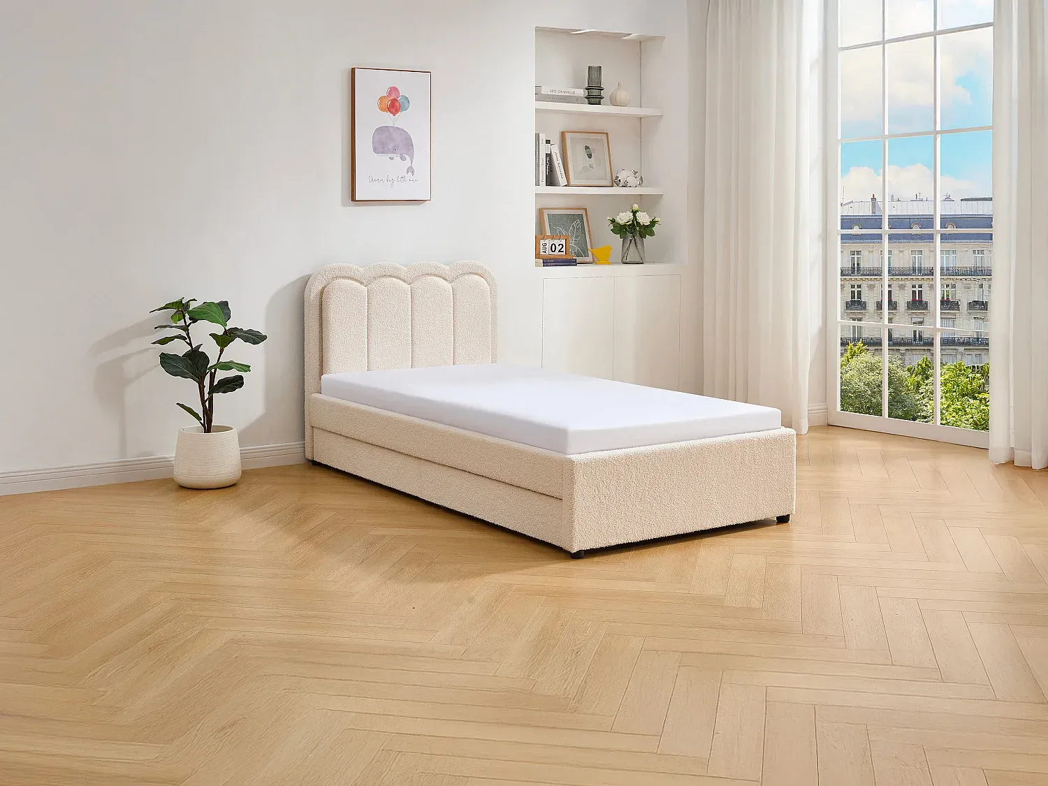 Schlafzimmer,Bereich Bett,Bettrahmen-HOMAVIRO