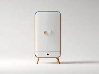 Armarios de madera 80x45x160 cm - blanco y natural - 2 puertas y 1 cajón - diseño moderno para dormitorio-Naluxhanest